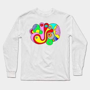 Abstract Cell Long Sleeve T-Shirt